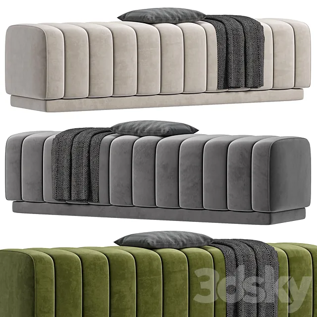 Berlin Bench By Roveconcepts 3D Model Berlin Bench By Roveconcepts 3D Model