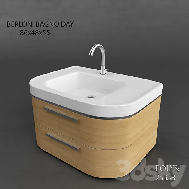 BERLONI BAGNO DAY 3D Model BERLONI BAGNO DAY 3D Model