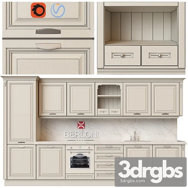 Berloni – florence (bianco antico) 3D Model Download