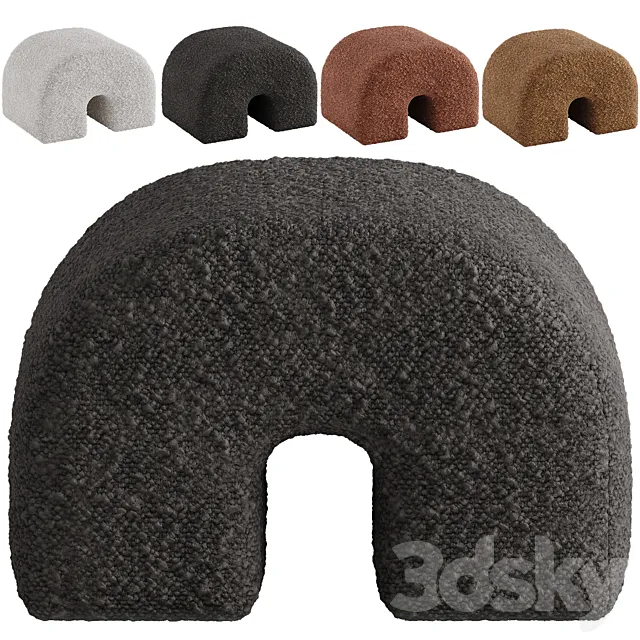 Bernard Arc Stool 3D Model