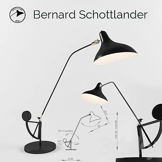 Bernard Schottlander BS3 3D Model Bernard Schottlander BS3 3D Model