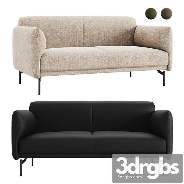 Berne 2 Seater Sofa By Boconcept 3D Model Download Berne 2 Seater Sofa By Boconcept 3D Model Download