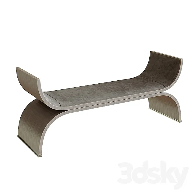 Bernhardt _ Colton Bench 3DModel Bernhardt _ Colton Bench 3DModel