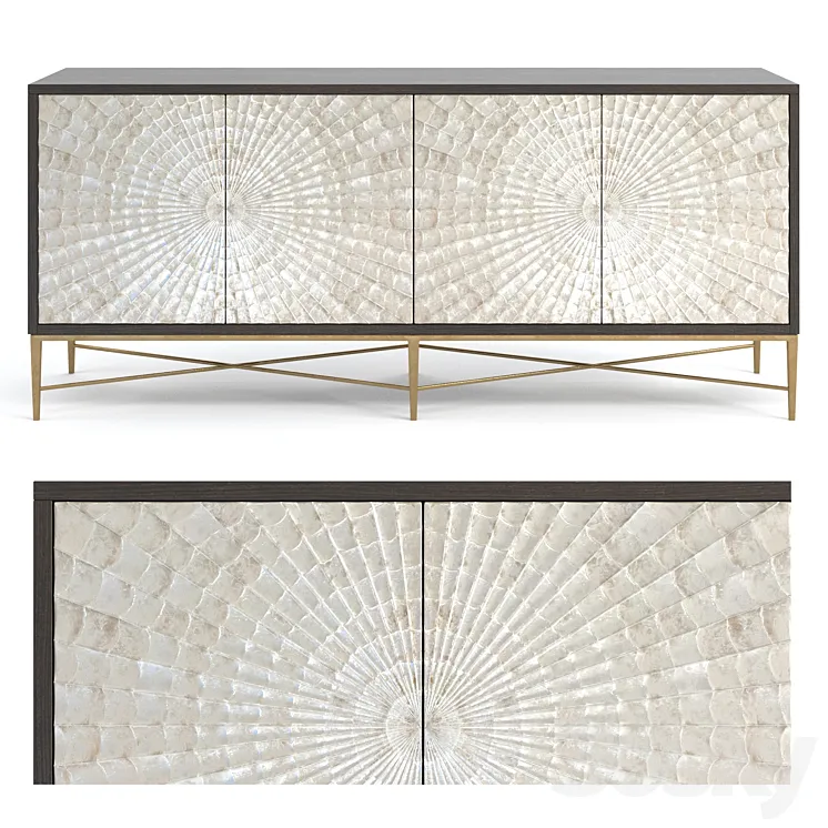 Bernhardt Adagio buffet 3D Model Free Download