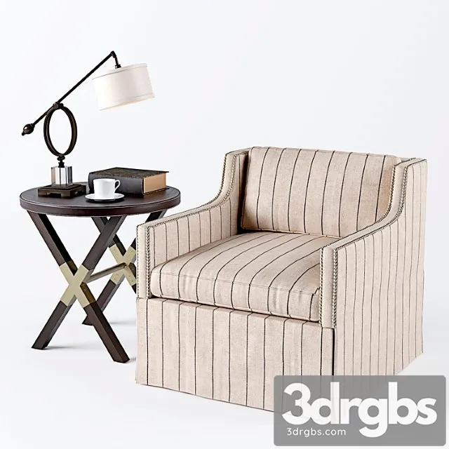 Bernhardt and uttermost set 3D Model Download Bernhardt and uttermost set 3D Model Download