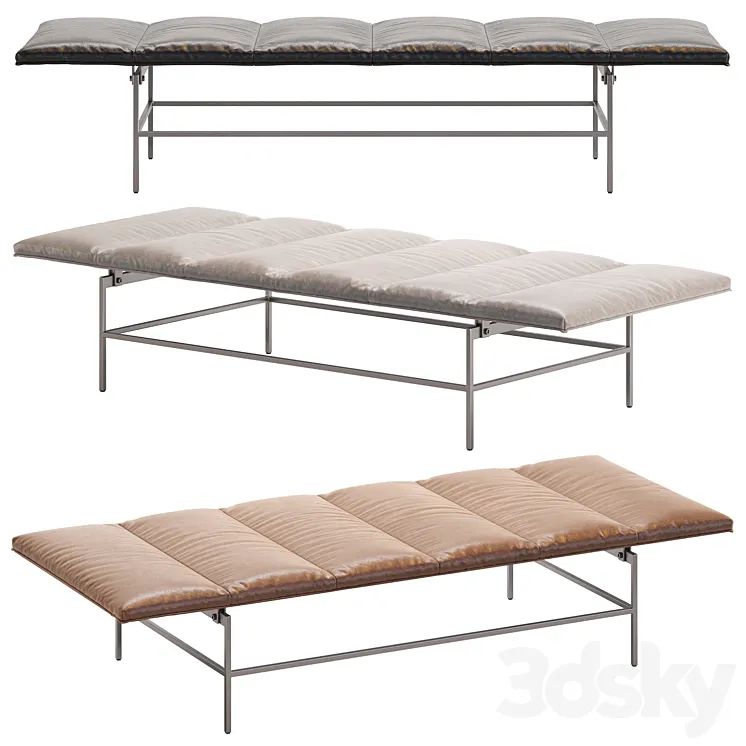 Bernhardt \/ Ardmore Bench 3D Model Free Download