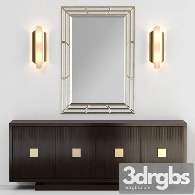 Bernhardt – boulevard buffet 2 3D Model Download Bernhardt – boulevard buffet 2 3D Model Download