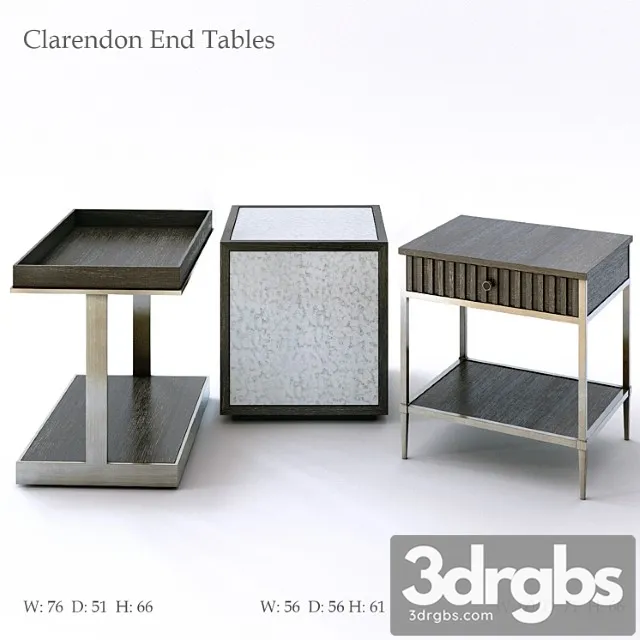 Bernhardt clarendon end tables 2 3D Model Download Bernhardt clarendon end tables 2 3D Model Download