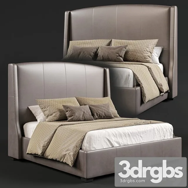 Bernhardt Cooper Bed 3D Model Download