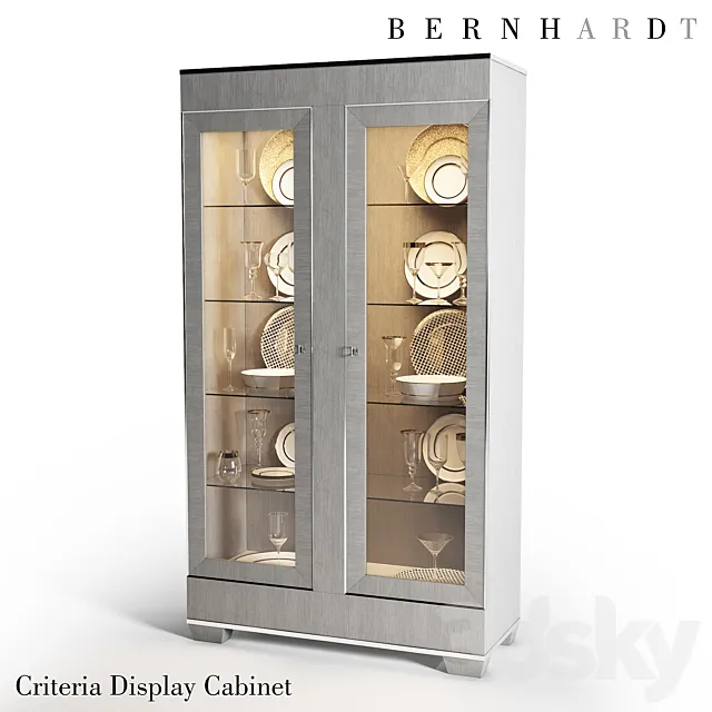 Bernhardt Criteria Display Cabinet 3D Model