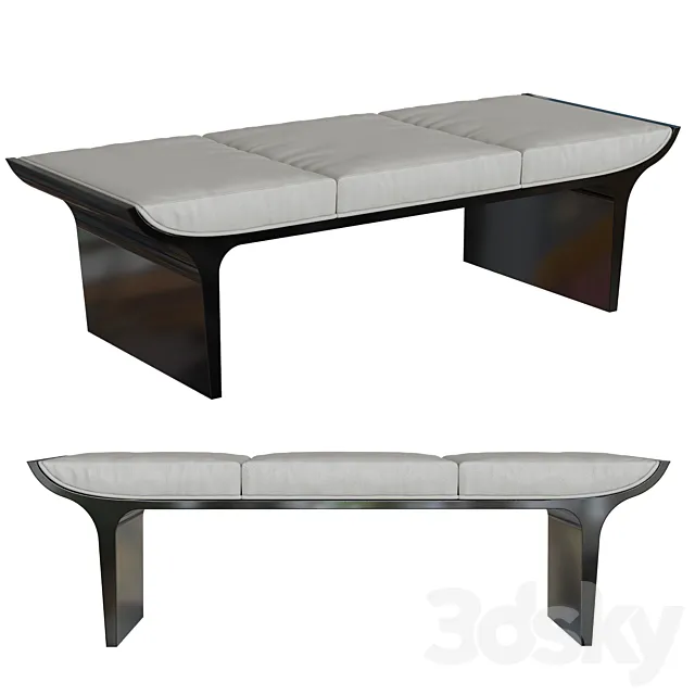 Bernhardt Design Laurel bench 3DModel