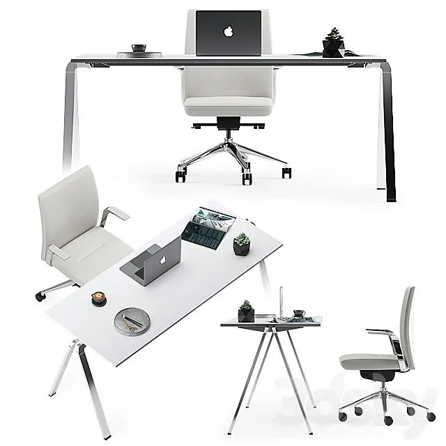 bernhardt design workplace 3D Model