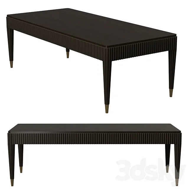 bernhardt Haven Cocktail Table 3DModel