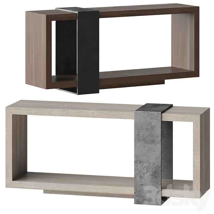 BERNHARDT Linea Console Table 3D Model Free Download