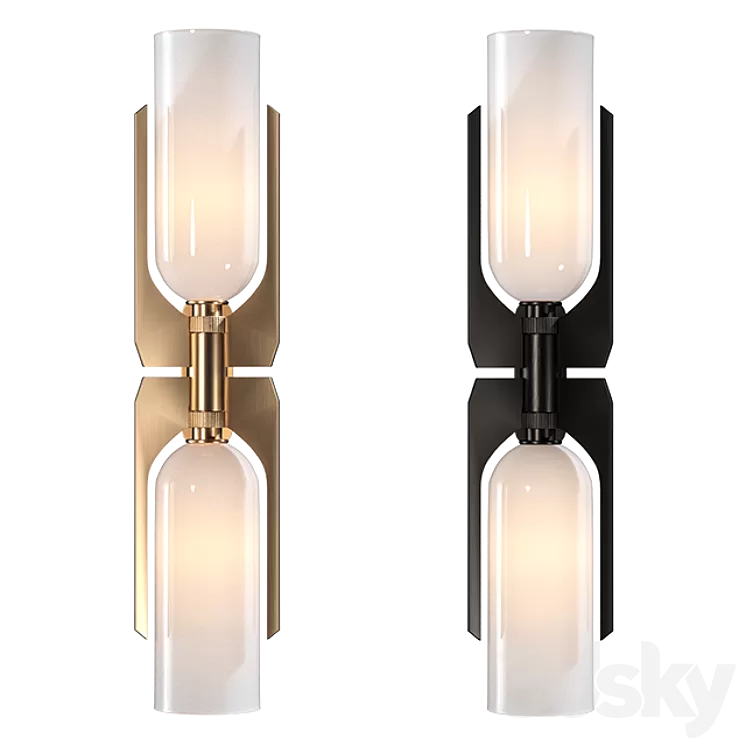 Bert Frank Pennon Wall Light 3D Model