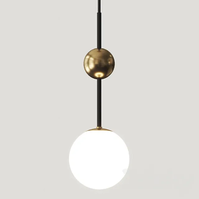 Bert Frank Rift Pendant Lamp 3D Model