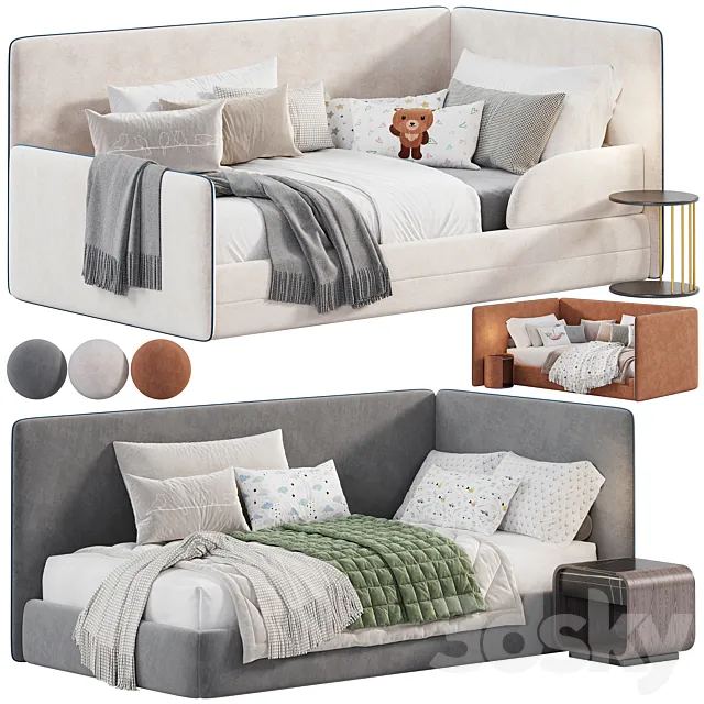 Bert kids bed By Lavsit 3D Model