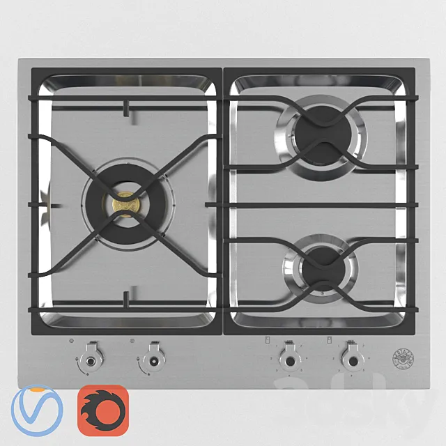 Bertazzoni PM60 3 0 X 3D Model
