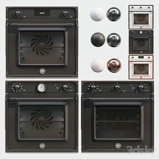BERTAZZONI_HERITAGE_OVENS 3D Model BERTAZZONI_HERITAGE_OVENS 3D Model