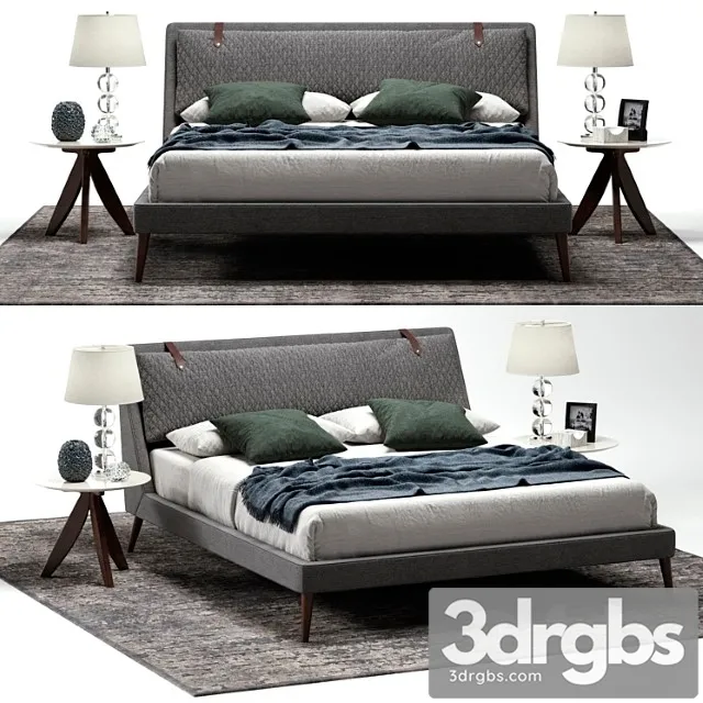 Berto salotti chelsea 2 3D Model Download