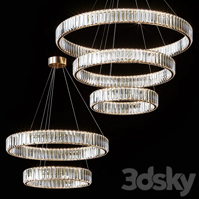 BERTOLDA by lampatron duo and trio ⌀ 40cm ⌀ 60cm ⌀ 80cm 3D Model BERTOLDA by lampatron duo and trio ⌀ 40cm ⌀ 60cm ⌀ 80cm 3D Model