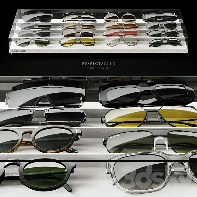 Bespectacled 3D Model Bespectacled 3D Model