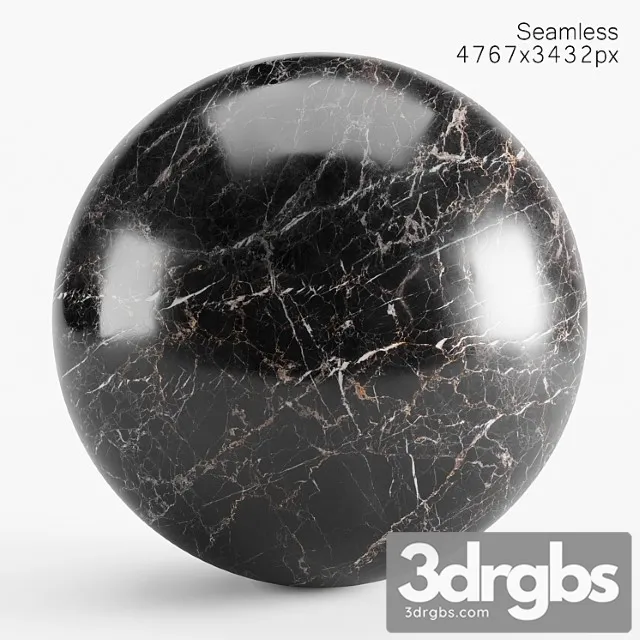 Besshovnaia Tekstura Chernogo Mramora 3D Model Download