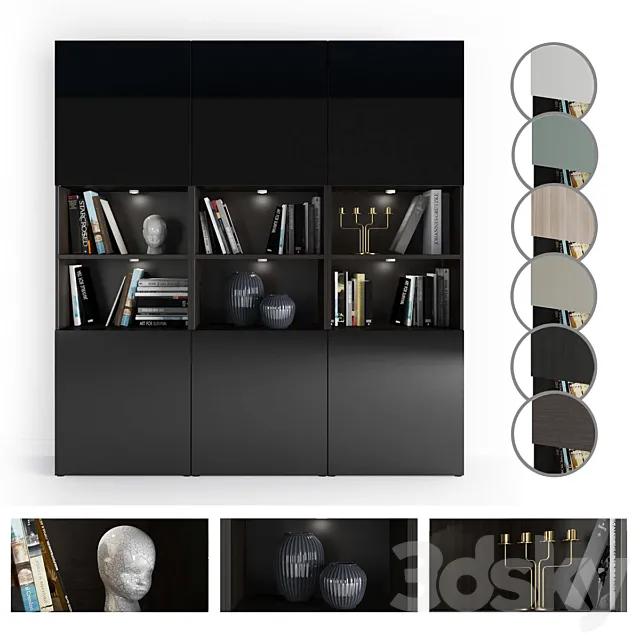 Besta comb. 1 3DModel