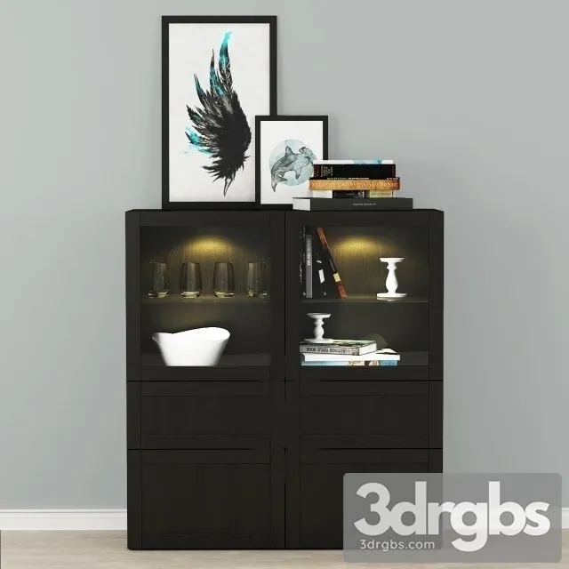 Besta Sideboard 3D Model Download Besta Sideboard 3D Model Download
