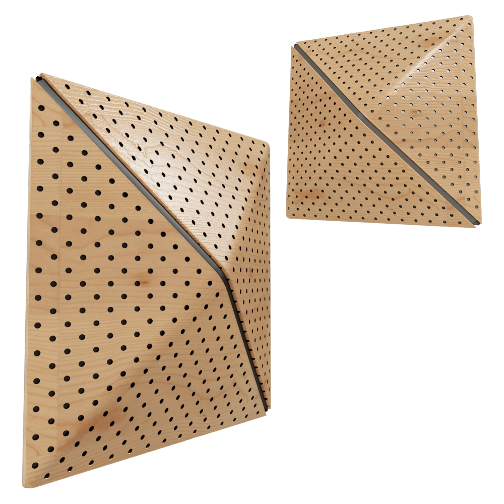 Bester Studio – 3D ceiling and wall panel – TRIGO 3D Model