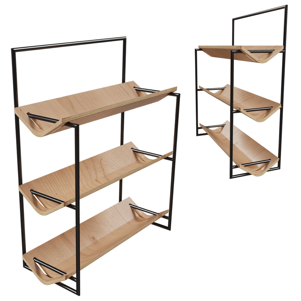 Bester Studio – Wine shelf VINKE 3D Model Bester Studio – Wine shelf VINKE 3D Model