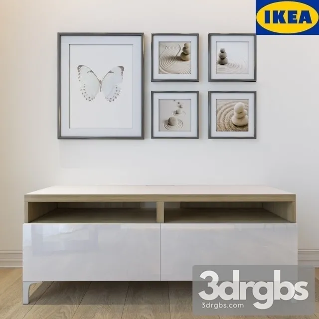 Besto Ikea With Pictures 3D Model Download Besto Ikea With Pictures 3D Model Download
