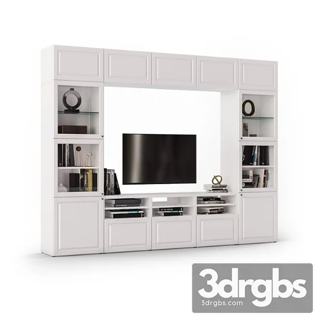 Besto TV Combination With Smeviken Facades 3D Model Download