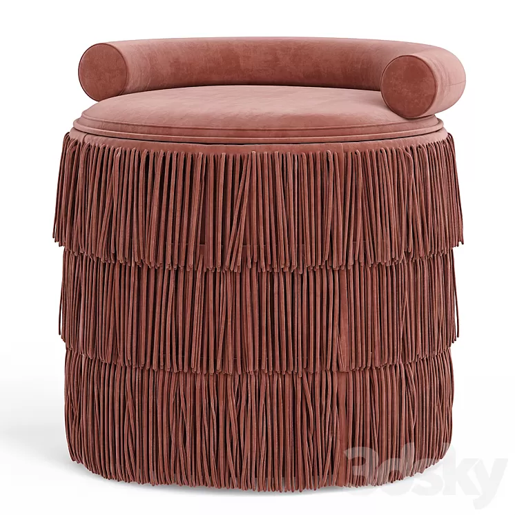 beth stool 3D Model Free Download
