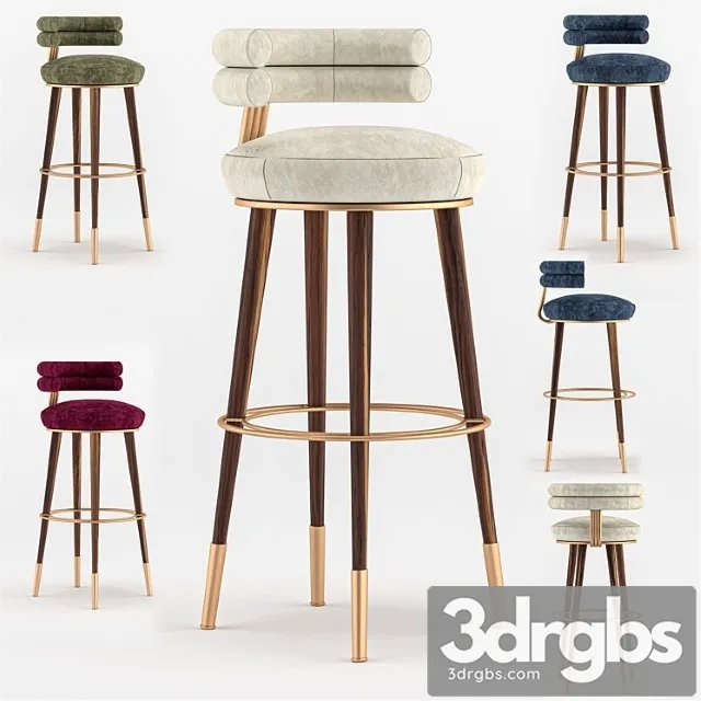 Betsy Barchair Mezzo Collection 3D Model Download