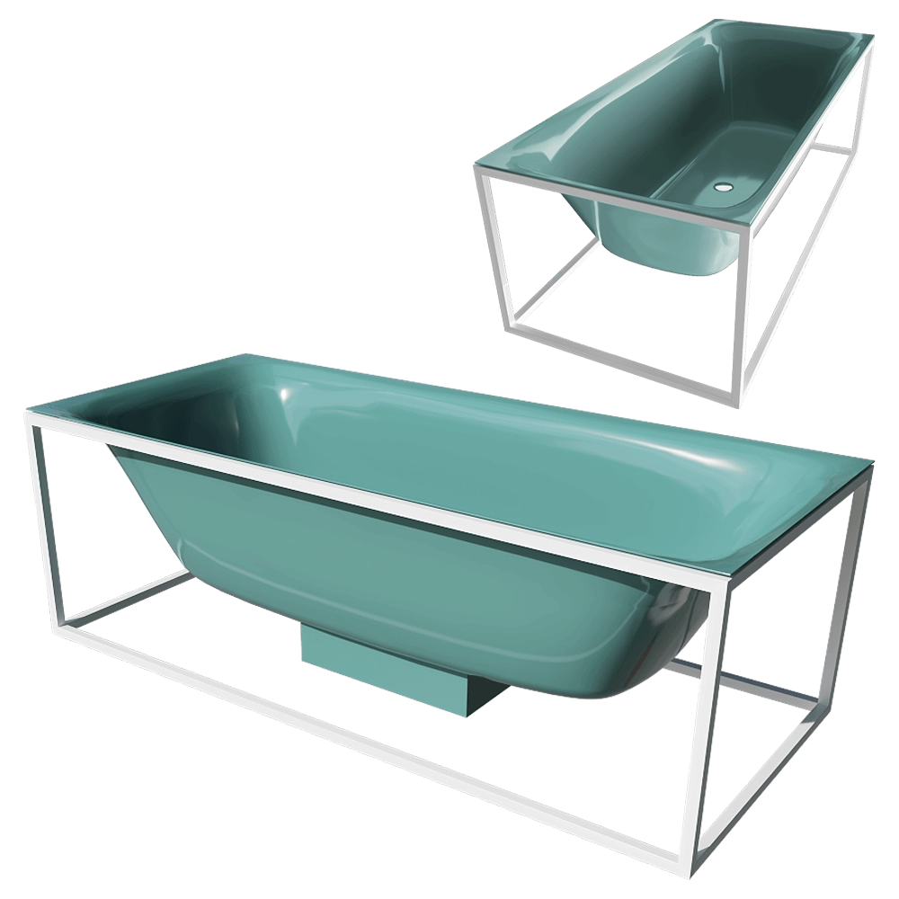 Bette – Bathtub BetteLux Shape 3D Model