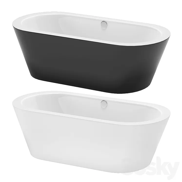 BETTESTARLET OVAL SILHOUETTE BICOLOR 3D Model Free Download BETTESTARLET OVAL SILHOUETTE BICOLOR 3D Model Free Download