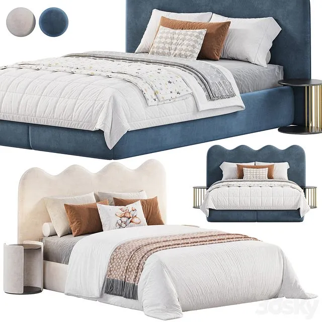 Betty bed By Achomestore 3D Model Betty bed By Achomestore 3D Model