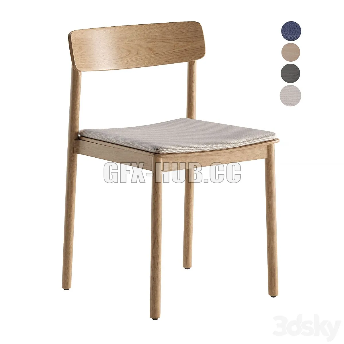 Betty Chair TK3 by Monologue 3D Model