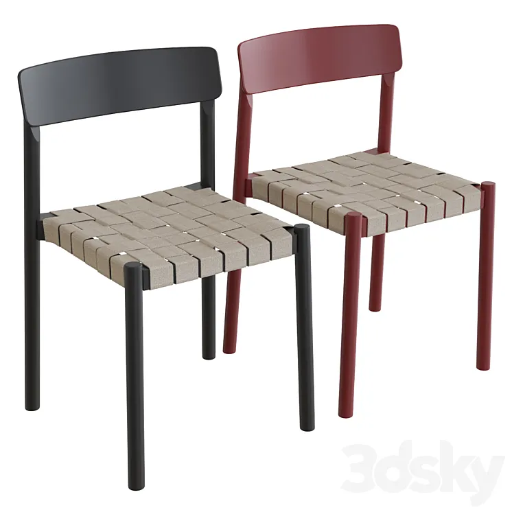 Betty TK1 Chair 3D Model Free Download
