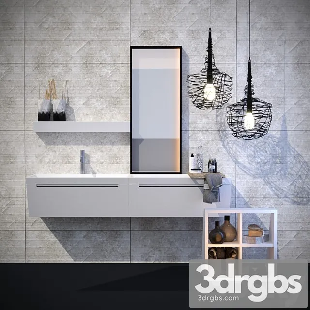 Bevel Gama Decor 3D Model Download