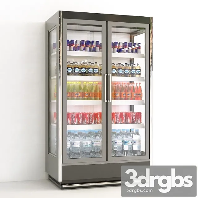 Beverage fridge 3D Model Download