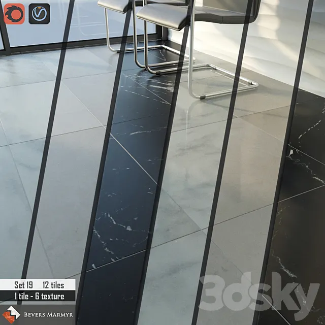 Bevers Marmyr Set 19 3D Model Bevers Marmyr Set 19 3D Model