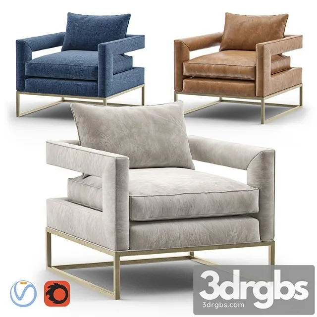 Bevin accent chair 3D Model Download Bevin accent chair 3D Model Download