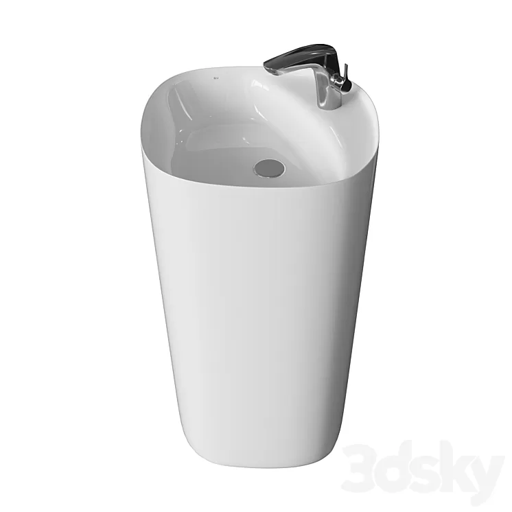 BEYOND REF: 3270B0000 Floor standing washbasin Totem 3D Model Free Download BEYOND REF: 3270B0000 Floor standing washbasin Totem 3D Model Free Download