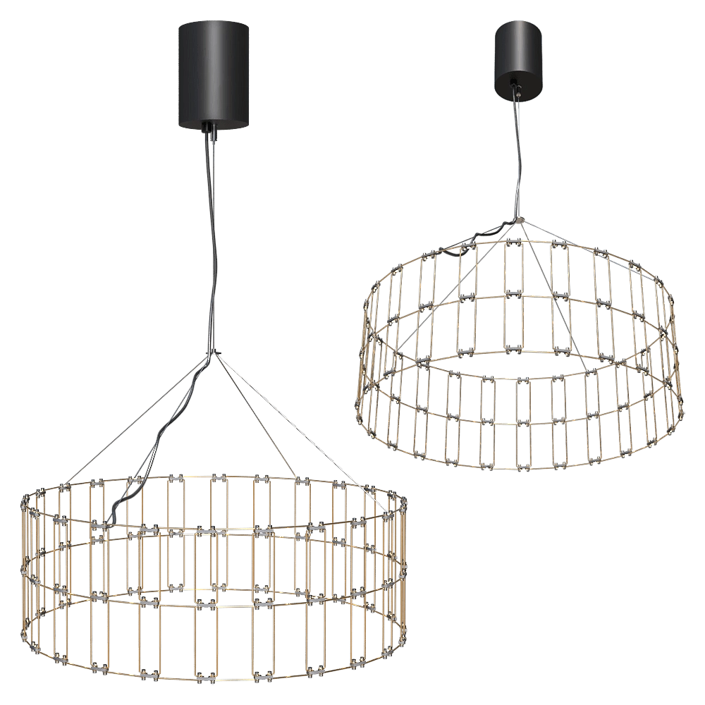 Bezhko – Chandelier Aura 3D Model Bezhko – Chandelier Aura 3D Model