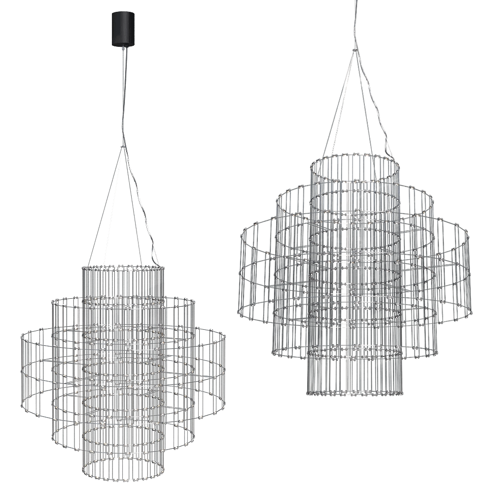 Bezhko – Chandelier Cascade 1 3D Model Bezhko – Chandelier Cascade 1 3D Model