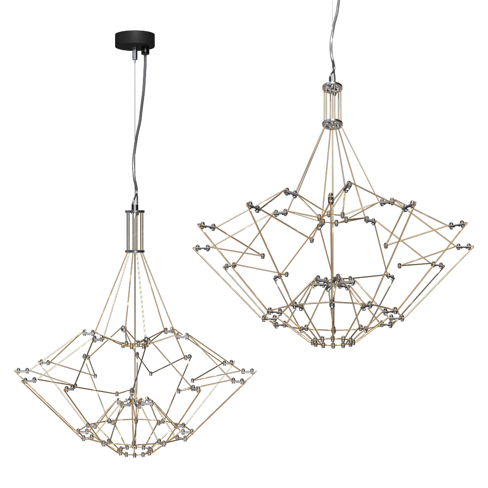 Bezhko – Chandelier Crossfire 3D Model Bezhko – Chandelier Crossfire 3D Model