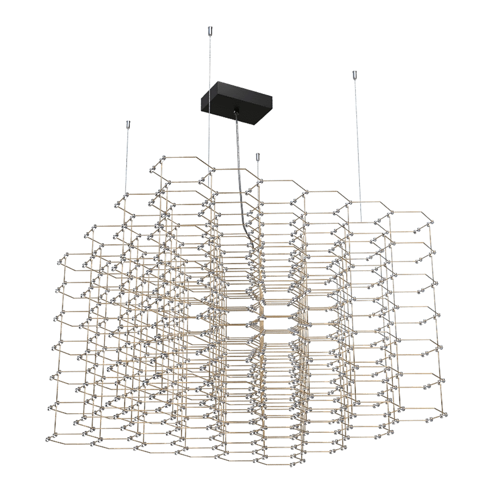 Bezhko – Chandelier Stoun cube 3D Model