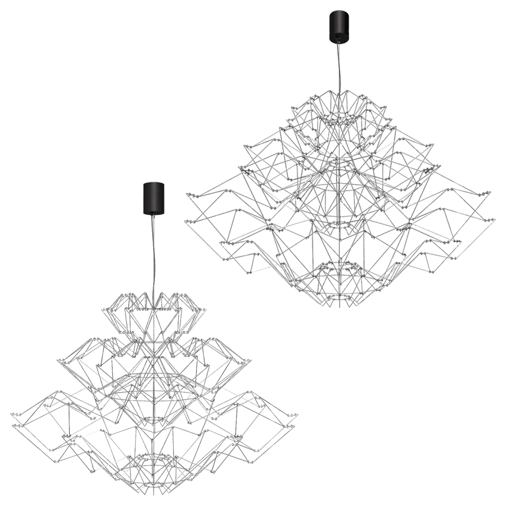 Bezhko – Сhandelier Fontan 3D Model Bezhko – Сhandelier Fontan 3D Model